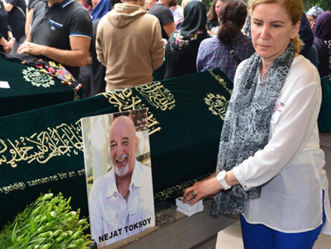 Nejat Toksoy... SON YOLCULUĞUNA UĞURLANDI...