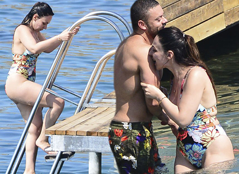 Buket Aydın Baykal...İDDİALI MAYOSU İLE YÜREK HOPLATTI!