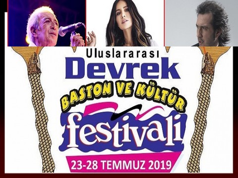 Edip Akbayram - Kıraç - Betül Demir... DEVREK BASTON VE KÜLTÜR FESTİVALİ'NDE!..
