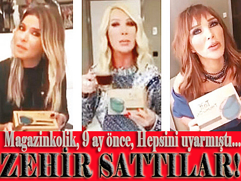 ÜNLÜLER ÇAY DEĞİL ZEHİR PAZARLADI!