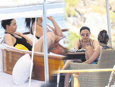 Ebru Gündeş...MARMARİS'TE ENERJİ TOPLADI!