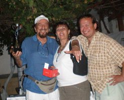 BODRUM'DA BABALAR GÜNÜ TAVLA ŞAMPİYONASI DÜZENLENDİ!