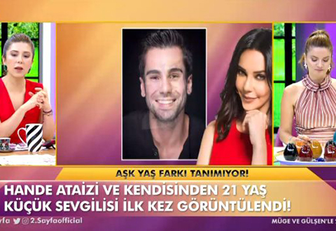 Hande Ataizi...21 YAŞ KÜÇÜK SEVGİLİSİ İLE İLK GÖRÜNTÜ!