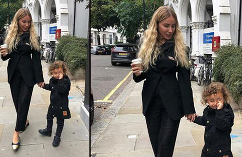 Gülşen...AZUR BENAN LONDRA'DA OKULA BAŞLADI!