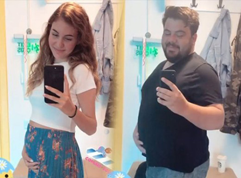 Eser - Berfu Yenenler... BEBEĞE 2 AY BERABER BAKACAKLAR!