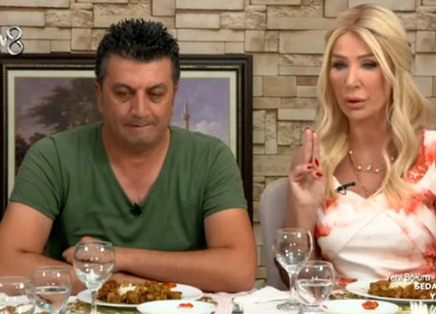 Yemekteyiz...SEDA SAYAN GAZABI!