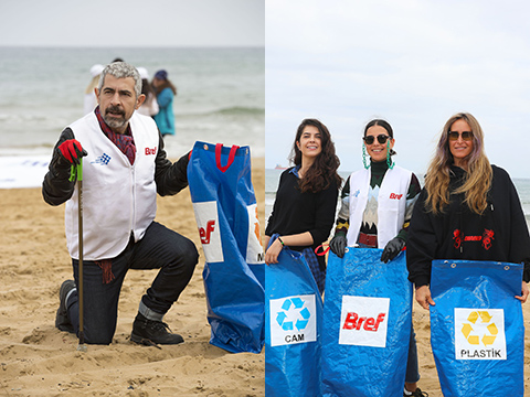 TÜDAV SANATÇILARLA KIYILARIMIZI ATIKLARDAN TEMİZLEDİ