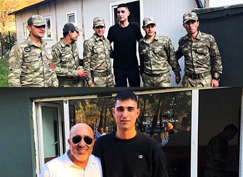 İdo Tatlıses...'ASKER OCAĞI'NDA!