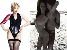 Kylie Minoque... SEKSİ İSPANYOL SEVGİLİDEN EVLENME TEKLİFİ...