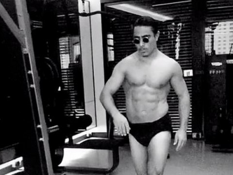 Nusret farkı... SİYAH SLİP GİYİP SPOR YAPTI!..