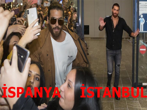 Can Yaman... İSPANYA'DA Kİ KALABALIK İSTANBUL'DA YOK!
