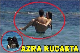 Azra Akın... ÖNCE KUCAK, SONRA ÖPÜCÜK...