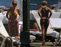 Lerzan Mutlu... BİKİNİ NASIL TANGA YAPILIR DERSLERİ...