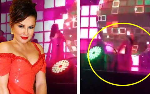 Deniz Seki...SAHNEDEN DÜŞTÜ!