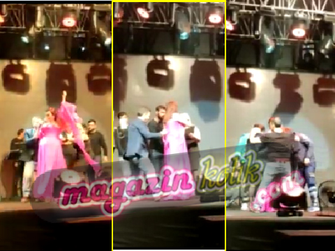 Özel Video Haber / Deniz Seki… SAHNEDEN DÜŞTÜKTEN SONRA, HEM ELBİSESİ YIRTILDI HEM DE KOLUNDAN OLUK GİBİ KAN AKTI…