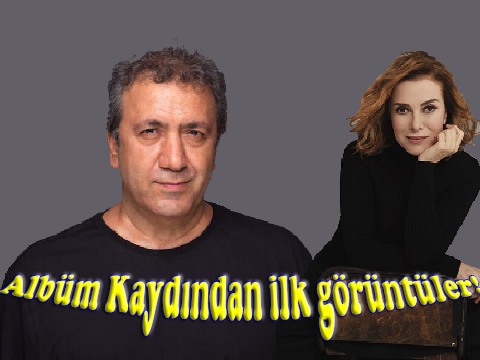 Zuhal Olcay... ALBÜM  KAYDINDAN İLK  GÖRÜNTÜLER