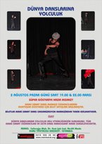 "DÜNYA DANSLARINA YOLCULUK" YAPMAYA HAZIRLANIN!