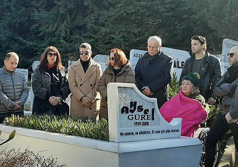Aysel Gürel...ÖLÜMÜNÜN 12 YILINDA MEZARI BAŞINDA ANMA!