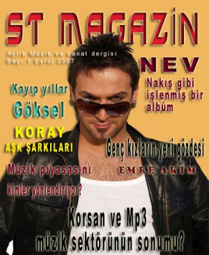 İnternette yepyeni bir müzik dergisi... ST MAGAZİN