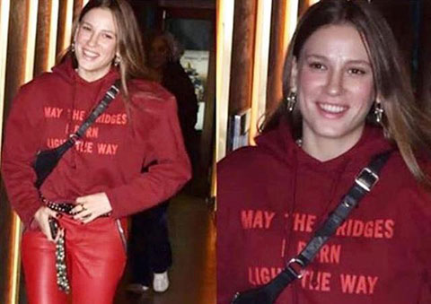 Serenay Sarıkaya..."NASIL YAKALAYAMADINIZ MERAK EDİYORUM"