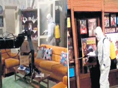 Birol Güven...SEKSENLER DİZİ SETİ İLAÇLANDI!