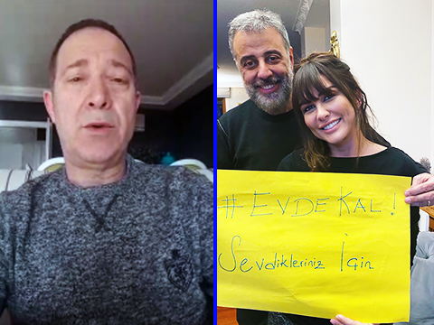 SANATÇILAR #EVDEKAL DİYOR!..