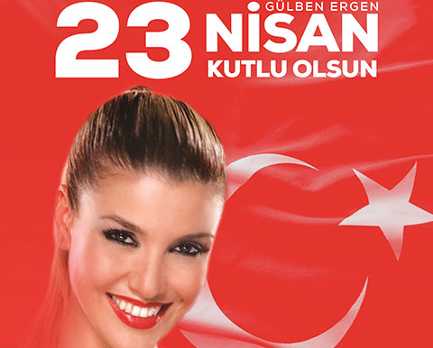 Gülben Ergen...ÇOCUKLARA 23 NİSAN ÇAĞRISI!