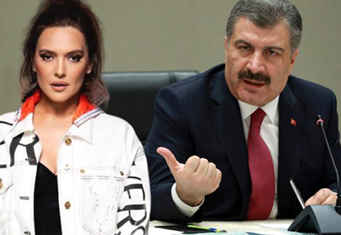 Demet Akalın...SAĞLIK BAKANI'NA ÖNCE İSYAN ETTİ, SONRA SİLDİ!