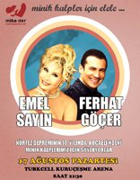 Emel Sayın-Ferhat Göçer... DEPREMİN 10.YILINDA MİNİK KALPLER İÇİN KONSER VERECEKLER!