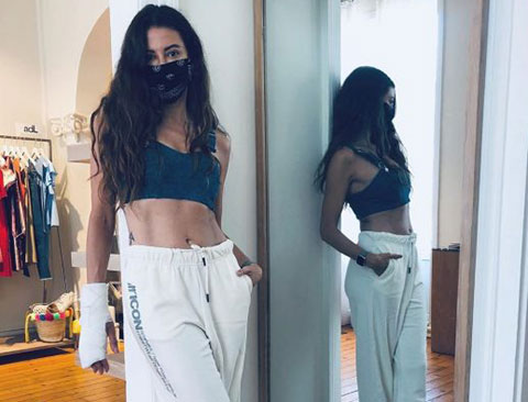 Başak Dizer Tatlıtuğ... TATİLDE GÖRÜNMEZ KAZA!