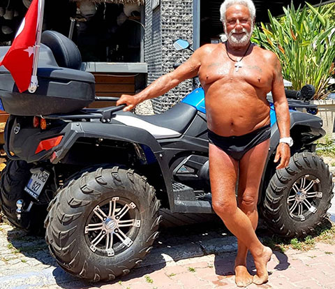 Fedon... SLİP MAYO GİYDİ, MEYDAN OKUDU!