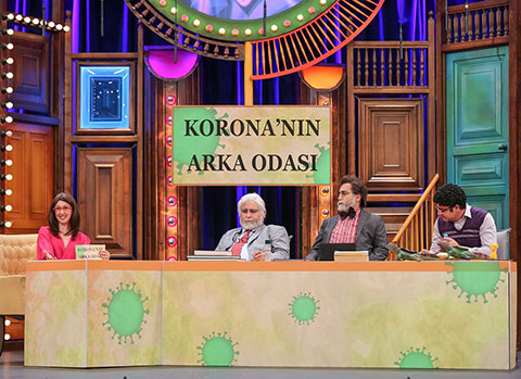 Güldür Güldür Show... 'CORONA'NIN ARKA ODASI!