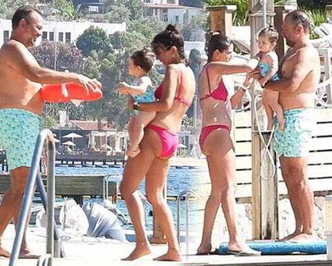 Ali - Nazlı Sunal... NARİN İLE DENİZ KEYFİ!