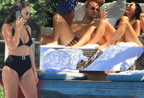 Demet Özdemir... BODRUM'DA PLAJ KEYFİ!