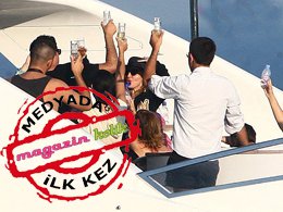 Türk medyasında ilk kez / Madonna... YAŞGÜNÜNÜ GENÇ SEVGİLİYLE TEKNEDE KUTLADI...