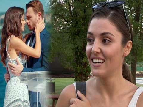 Hande Erçel...KEREM BURSİN SORUSU SUSTURDU!