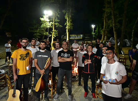 Haluk Levent... SÜRPRİZ ZİYARET!