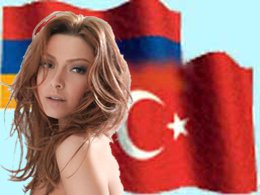 Hadise... EUROVİSİON'DAKİ ERMENİ EKİBİNİ DAVET ETTİ!