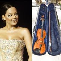 Ebru Gündeş... KEMANINI KANSERLİ ÇOCUKLARA BAĞIŞLADI!