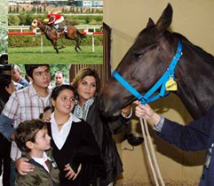 SİBEL CAN'IN TAYI RAKİPLERİNE NAL TOPLATTI !..