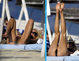 Victoria Silvstedt... PLAJDA MASTURBASYON YAPTI...