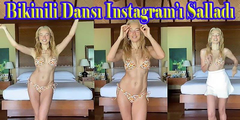 Burcu Esmersoy... BİKİNİLİ DANS!