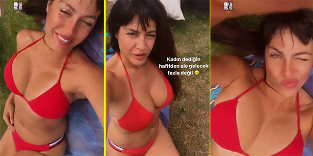 Tuğba Ekinci... BİKİNİ SEZONUNU AÇTI!