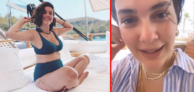 Bergüzar Korel Ergenç... 'İNSAN KENDİNİ ÇOK KÖTÜ HİSSEDİYOR!'