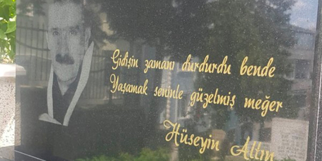 Hüseyin Altın... GİDELİ 5 YIL OLDU, MEZARI BAŞINDA ANILDI!