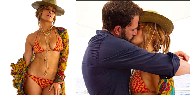 Jennifer Lopez-Ben Affleck... AŞKLARINI ÖPÜŞEREK İLAN ETTİLER!