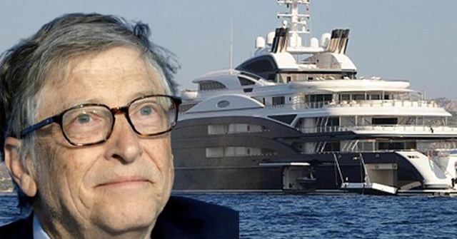 Bill Gates... ULTRA LÜX YATIYLA BODRUM'DA!