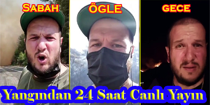 Şahan Gökbakar... YANGINDA TAM ZAMANLI MESAİ!