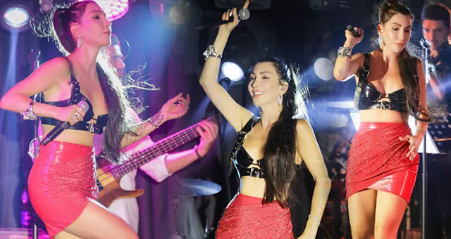 Hande Yener... ALAÇATI'DA BİR 'AFET'!