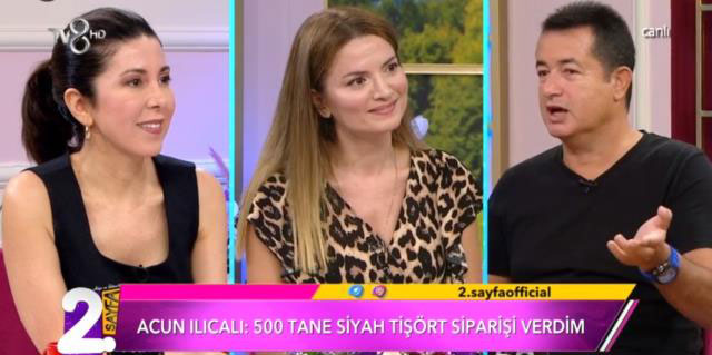 Acun Ilıcalı... NEDEN SİYAH TİŞÖRT, AÇIKLADI!